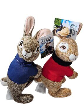 Pair Of 2 Dan Dee Collectors Choice Peter Rabbit Plush Easter Basket Hugger 2026